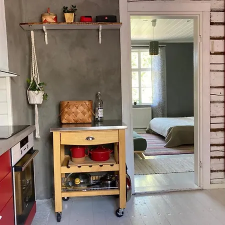 Scandinavian Style Wooden House Flat Apartment Turku